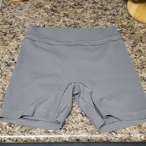 Gray Tom Tiger Yoga Gym Biker Shorts